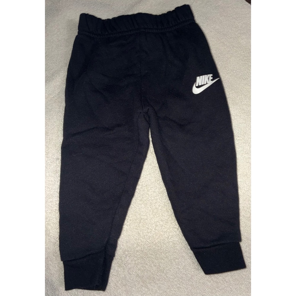Nike Toddler Boys Black Fleece Futura Joggers Sweatpants 18M 66K402-023